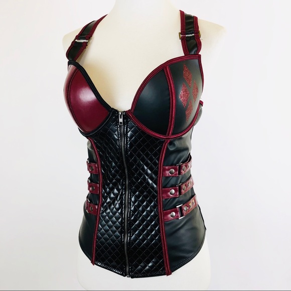 DC Comics Other - Harley Quinn Batman corset bustier goth punk